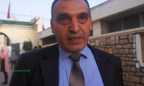 عبد الرحمان ابريول رئيس جماعة أورتزاغ بتاونات 