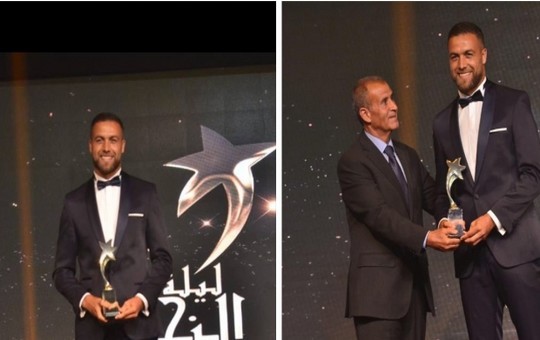 إبن تاونات عبدالرحمان الحواصلي يتوج بجائزة القفاز الذهبي كأفضل حارس مرمى للبطولة الإحترافية