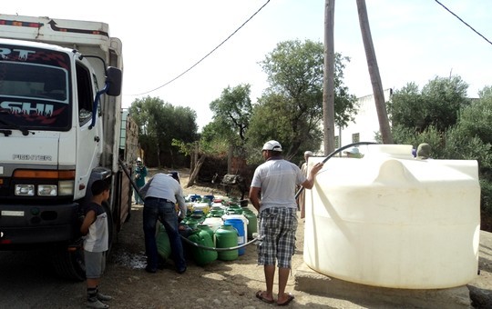 إجراءات مؤقتة لتوزيع الماء خلال الصيف
