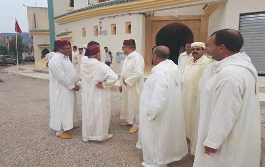 افتتاح مسجد حي زريقة السفلى بجماعة غفساي إقليم تاونات