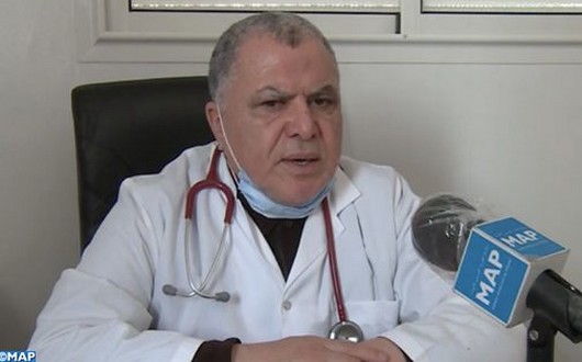 الطبيب الاخصائي في الأمراض الصدرية جمال الادريسي البوزيدي
