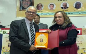 مَعهد صُروح يُكرّم الشاعر والاعلامي (ابن تاونات) الدّكتور ادريس الوَاغيش بفاس