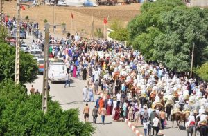 إنطلاق مهرجان كلاز للتبوريدة الجبلية في دورته الثانية بحضور وفد من منتدى تاونات