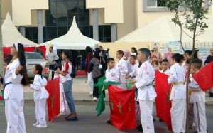 الملتقى الإقليمي الرابع لإبداعات الطفولة والشباب بقرية أبا محمد يخلد المسيرة الخضراء