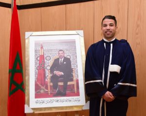 إبن تاونات الإطار بوزارة الخارجية عبد الرحيم اطحيون يحصل على الدكتوراه في القانون الخاص‎