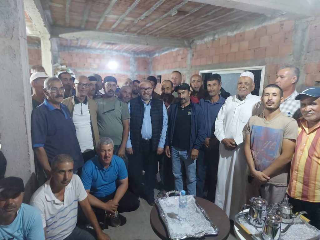 وفد من حركة ضمير يزور إقليم تاونات ويلتقي بلجنة ” نداء الكرامة”