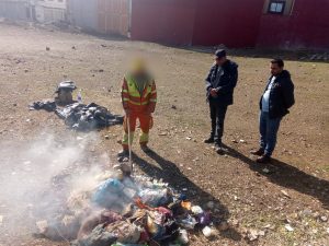 عملية نظافة واسعة بعدد من الأحياء بمدينة تاونات