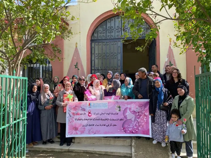 منتدى المناصفة بتاونات يكرم عددا من نساء العالم القروي بجماعة ازريزر بمناسبة عيد المرأة