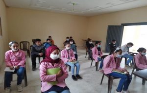 متعلمات ومتعلمو المدرسة الجماعاتية الولجة يقومون بزيارة تربوية لمقر جماعة الولجة بضواحي تاونات