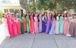 حفل حناء على الطريقة التقليدية المغربية على شرف تلميذات مدرسة كم أولاد بلغالي بإقليم تاونات