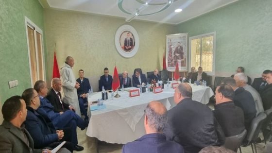 عامل إقليم تاونات يعقد لقاء تواصليا مع منتخبي جماعات بوشابل واجبابرة والولجة وسيدي العابد
