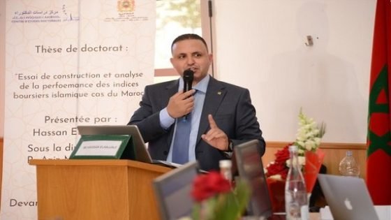 ابن تاونات الخبير في المالية ببورصة الدارالبيضاء حسن الحجاجي يحصل على شهادة الدكتوراه بالقنيطرة