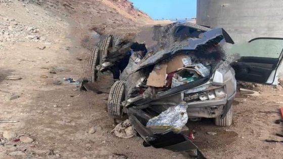 مصرع جندي ينحدر من تاونات في حادثة سير خطيرة بالطريق الوطنية رقم 1 بإقليم طانطان
