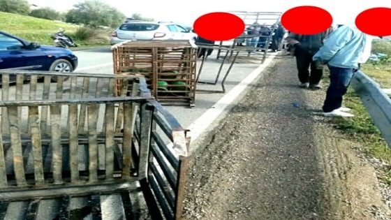 حادثة سير خطيرة بمنطقة “كعدة الملك” بمدينة تاونات‎‎