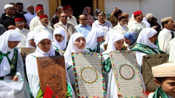 قرية با محمد بإقليم تاونات تحتفي بحفظة كتاب الله في موكب مهيب يكرس القيم