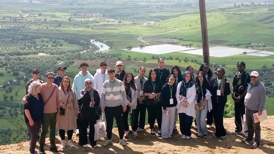 جولة سياحية لفريق من جمعية فرنسية في إطار “أسبوع تبادل الثقافات” بجماعة تاونات