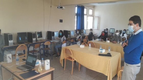 انطلاق النسخة السادسة من مبادرة ” أسبوع البرمجة بإفريقيا ” Africa Code Week بتيسة بإقليم تاونات
