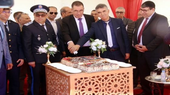 احتفالات الشرطة بقرية با محمد بمناسبة الذكرى 69 لتأسيس الأمن الوطني بالمغرب