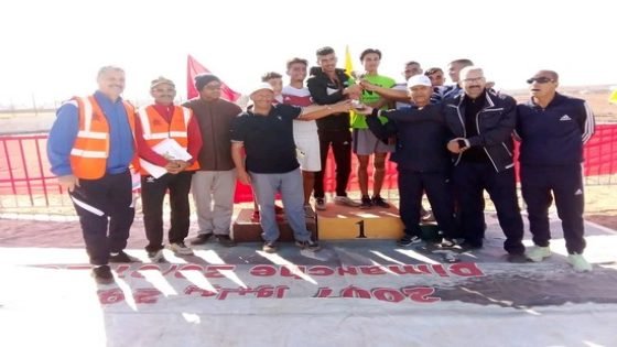 عبد النور الݣانة شاب من عين عائشة بتاونات عداء بمواصفة الكبار