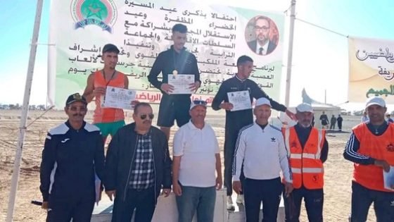 بطل آخرا صاعد بتاونات هو عبد النور الݣانة يحصل على المرتبة الأولى للمرة الثالثة في سباقٍ بجرسيف