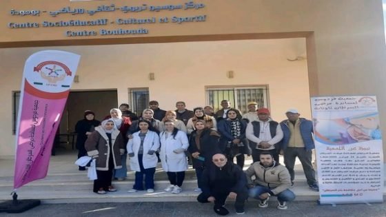حملة طبية للكشف المبكر عن سرطان الثدي وعنق الرحم بالمركز السوسيو ثقافي بجماعة بوهودة بتاونات