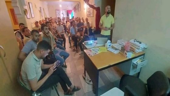 إنعقاد المجلس الإقليمي للنقابة الوطنية للتعليم ل cdt بتاونات وإنتخاب عبد السلام العمراني كاتبا إقليميا له