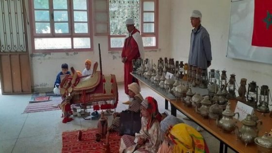 ثانوية الحسن الثاني الإعدادية بالمكانسة بإقليم تاونات تنظم أياما ثقافية مفتوحة للتعريف بالتراث المحلي