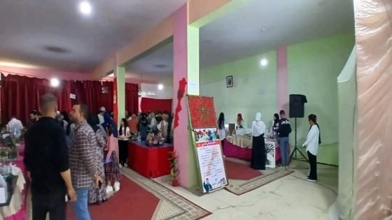 تلاميذ ينظمون معرضا للتراث وإعادة التدوير بثانوية أنوال الإعدادية بطهر السوق بتاونات