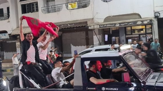 ليلة استثنائية بتاونات وفرحة عارمة بعد إنتصار المنتخب الوطني ضد المنتخب الهولندي