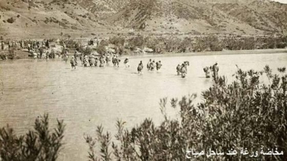 قناطر بني وليد ومرنيسة (ضواحي تاونات) على واد ورغة زمن الاستعمار الفرنسي