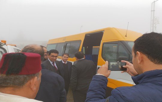 مشاريع جديدة بمناسبة تخليد الذكرى الثالثة والستين لعيد الاستقلال بإقليم تاونات