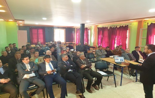 تنظيم لقاءات ودورات تكوينية لفائدة رؤساء وأعضاء اللجن حول تفعيل المرحلة الثالثة للمبادرة الوطنية للتنمية المحلية بإقليم تاونات