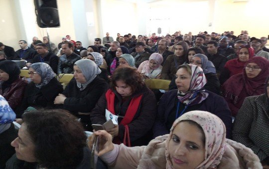 تجديد المكتب الإقليمي للجامعة الوطنية للتعليم التابع ل(UMT) بانتخاب الخمار المسعودي كاتبا إقليميا بفاس