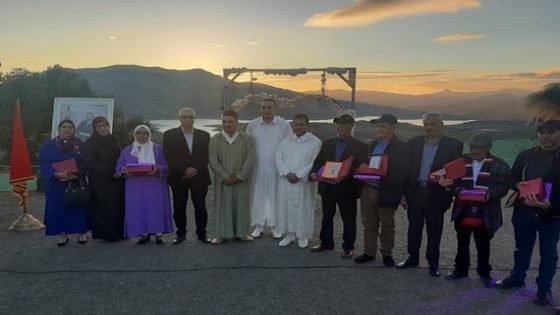 حفل الوفاء والإعتراف بمنتزه افران بعطاءات متقاعدي جماعة تاونات 