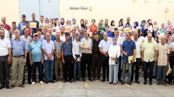 حفل تكريم التلاميذ المتفوقين بثانوية ابن خلدون قرية بامحمد بتاونات