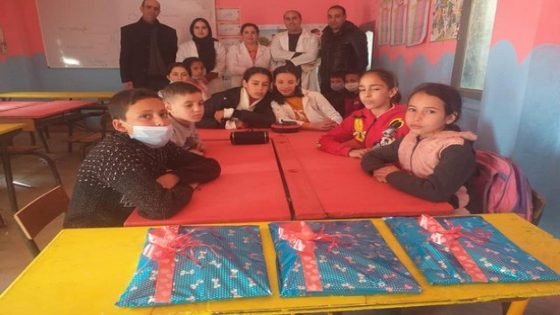 مسابقة محلية في مكون ” La Dictée ” بمجموعة مدارس أولاد صالح أولاد صالح بضواحي تاونات