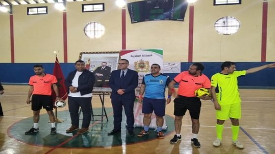انطلاق فعاليات دوري رمضان لكرة القدم المصغرة بالقاعة المغطاة بتاونات