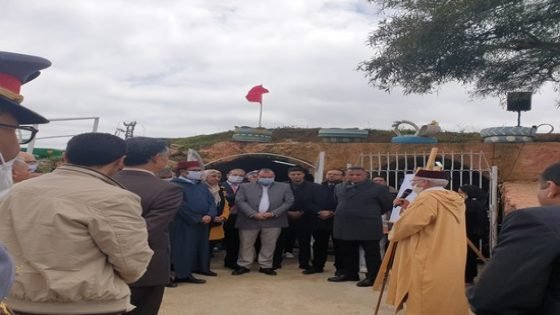 عامل إقليم تاونات يزور الرواق الخاص بمنتوجات أطفال التوحد والموقع التاريخي “المصلى” بتاونات