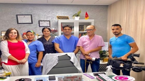 جمعية كفاءات مواطنة للتنمية التي ترأسها إبنة تاونات ليلى المرنيسي تنظم حملة طبية للكشف عن سرطان الثدي بفاس