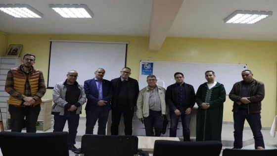 قافلة التوجيه تحل بثانوية الإمام الشطيبي التأهيلية بغفساي بإقليم تاونات