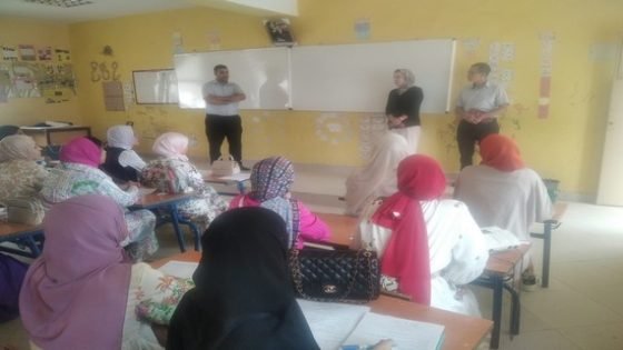 المديرة الإقليمية لوزارة التربية الوطنية بتاونات تقوم بزيارات ميدانية تفقدية لعدد من المؤسسات التعليمية