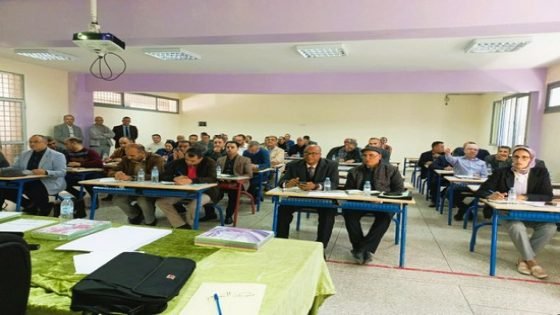 مديرية وزارة التربية الوطنية بتاونات تنظم دورة تكوينية حول الدليل المسطري لجمعيات دعم مدرسة النجاح