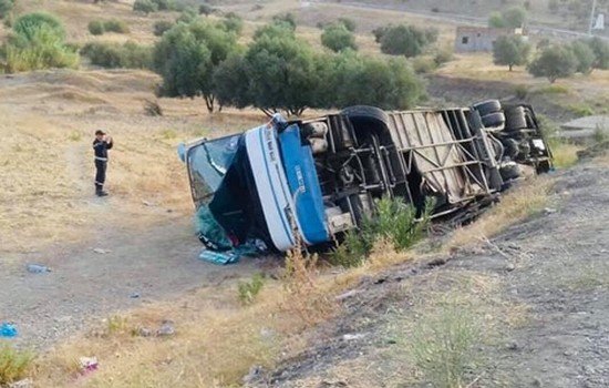 الحوادث السير الخطيرة بسبب الحالة المزرية التي توجد عليها طرق إقليم تاونات