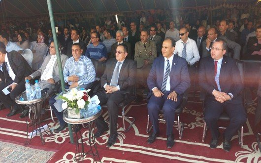 مسؤولون ورؤساء مصالح وتربويون وتلاميذ تابعوا المهرجان الإبداعي