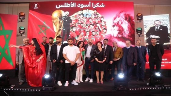 مدير جريدة “صدى تاونات”يشارك في حفل تكريم الجمعية الوطنية للإعلام والناشرين للمنتخب الوطني لكرة القدم 