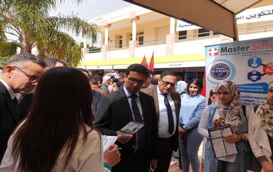 تنظيم الملتقى السنوي الثامن للإعلام والتوجيه المدرسي والجامعي بتاونات بمشاركة ما يناهز 21 رواقا لمؤسسات عمومية وشبه عمومية ومعاهد ومدارس