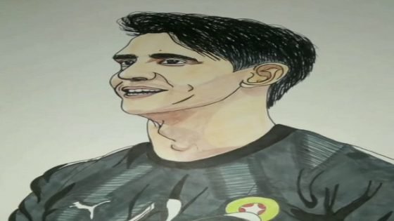 أنس العكشيوي تلميذ موهبة بثانوية الوحدة بتاونات يتقن فن الرسم على الجدران
