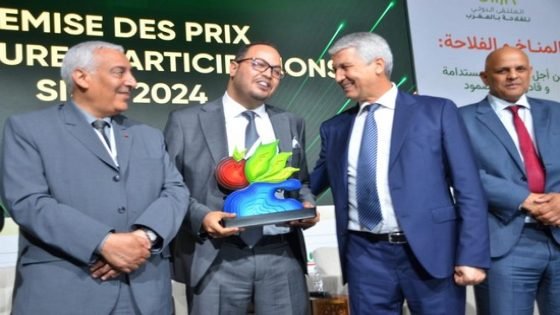 تتويج شركة لمالكها إبن تاونات الميسوري أحسن شركة للقطب الدولي بمعرض الفلاحة بمكناس