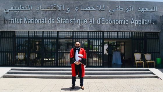 ابن تاونات الباحث رضوان مطيع يحصل على الدكتوراه في الاقتصاد الكمي والمالية بالرباط