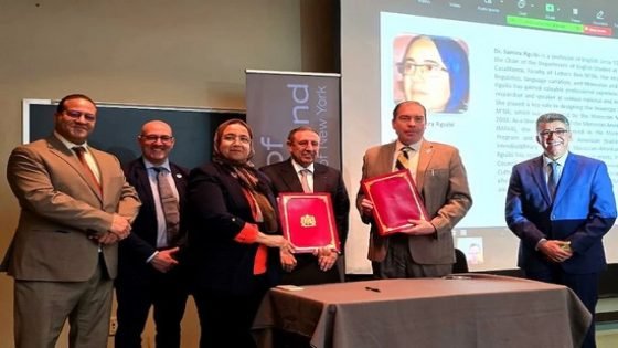 بإشراف البروفيسور المغربي (إبن تاونات) ع. السلام الإدريسي:جامعة نيويورك تبرز دور مصطفى الأزْمُوري..